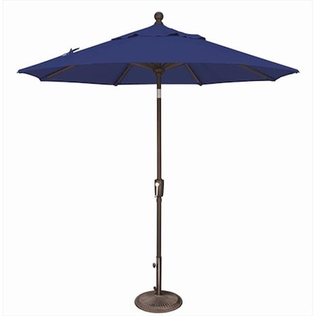 Simplyshade SimplyShade 7.5 ft. Octagon Push Button Tilt Market Umbrella  Sky Blue SSUM92-7500-D2406